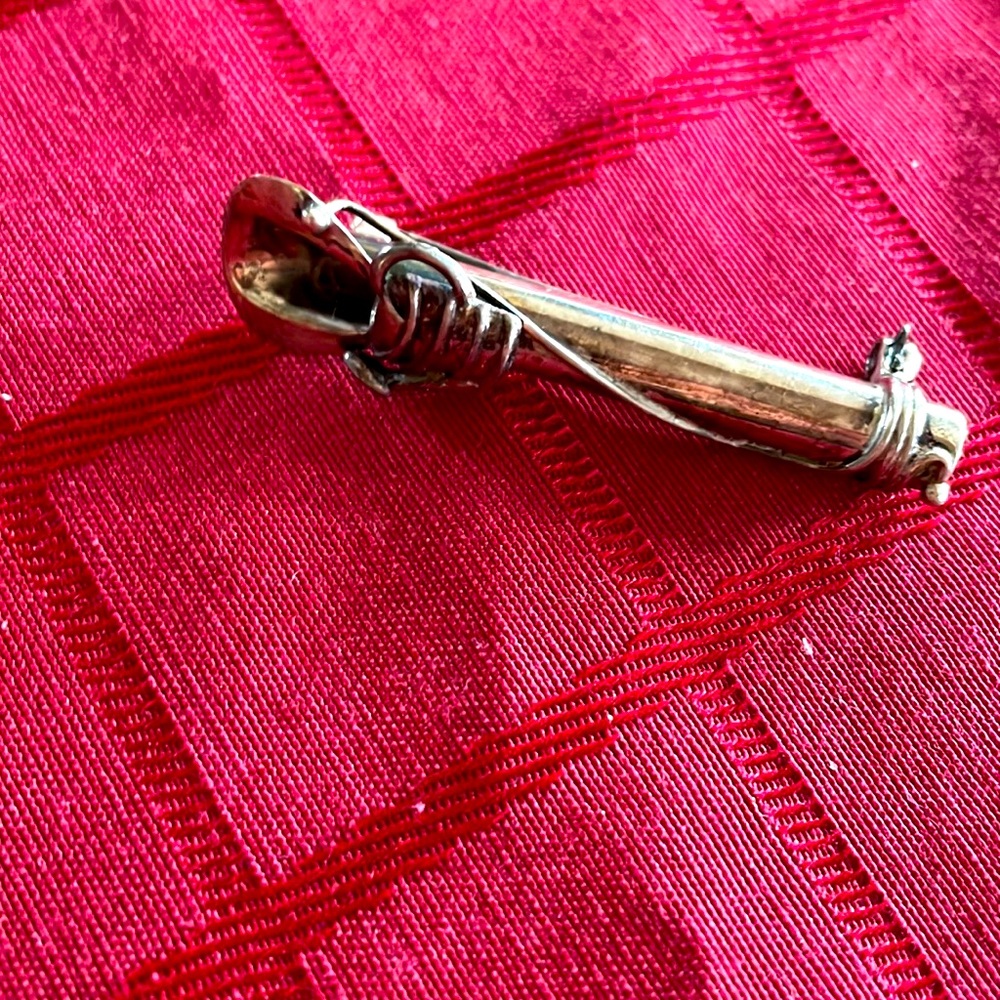 Brooch looks like Celtic, not sure if it’s silver. Used